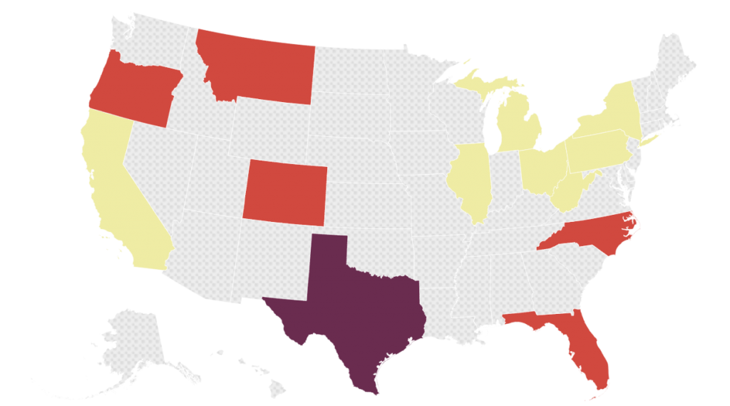 Six states to gain House seats, seven to lose seats Patriot Daily Wire